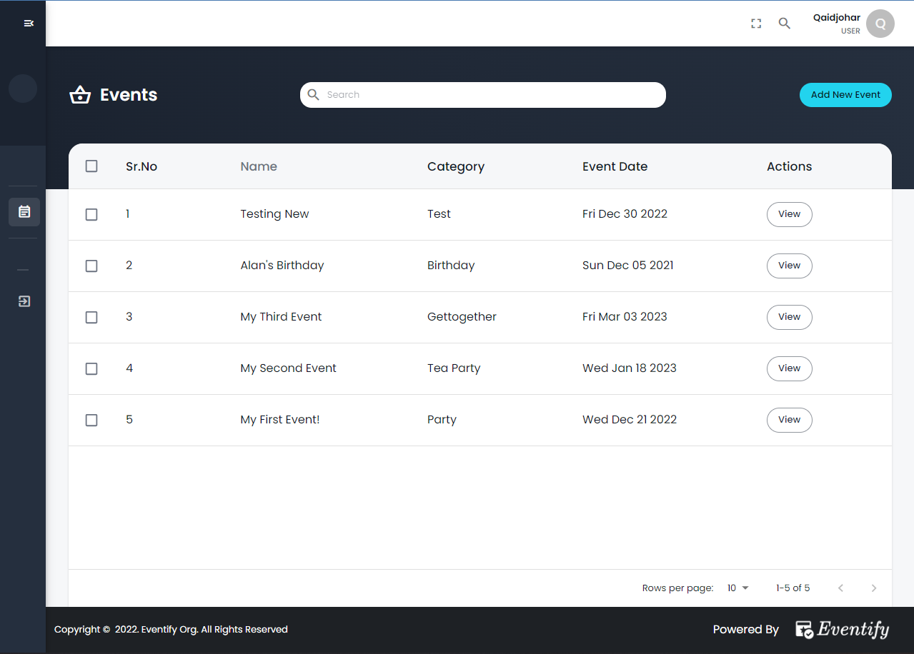 Eventify RSVP Landing